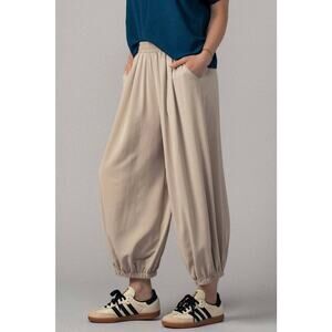 Urban Daizy Boho Relaxed Fit Elastic Cuff Pants